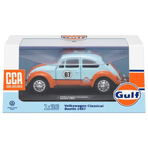 Miniatura VW Fusca Gulf Escala 1/43 CCA - PegasusMiniaturas®