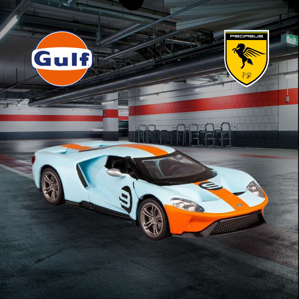 Miniatura Ford GT Gulf Escala 1/43 CCA - PegasusMiniaturas®