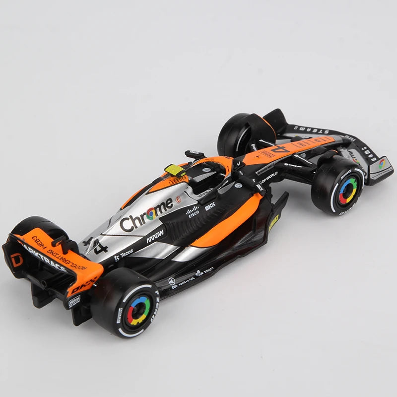 Miniatura Formula 1 Bburago 1/43 - McLaren 2023 - PegasusMiniaturas®