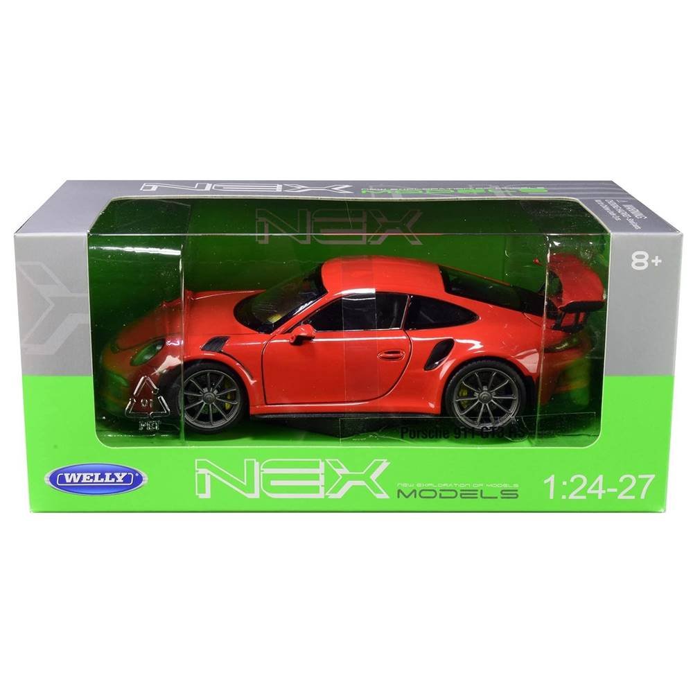 Miniatura Porsche 911 GT3 RS 2016 Welly 1/24 - PegasusMiniaturas®