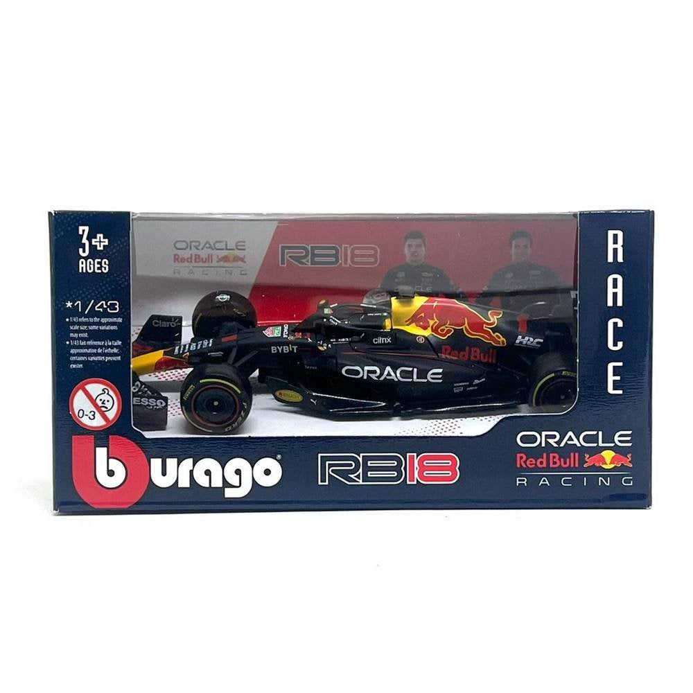 Miniatura Formula 1 Bburago 1/43 - RedBull 2023 - PegasusMiniaturas®